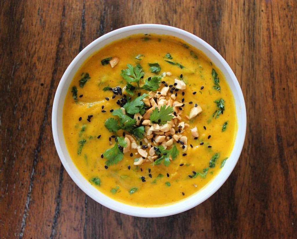 PUMPKIN PEANUT SOUP