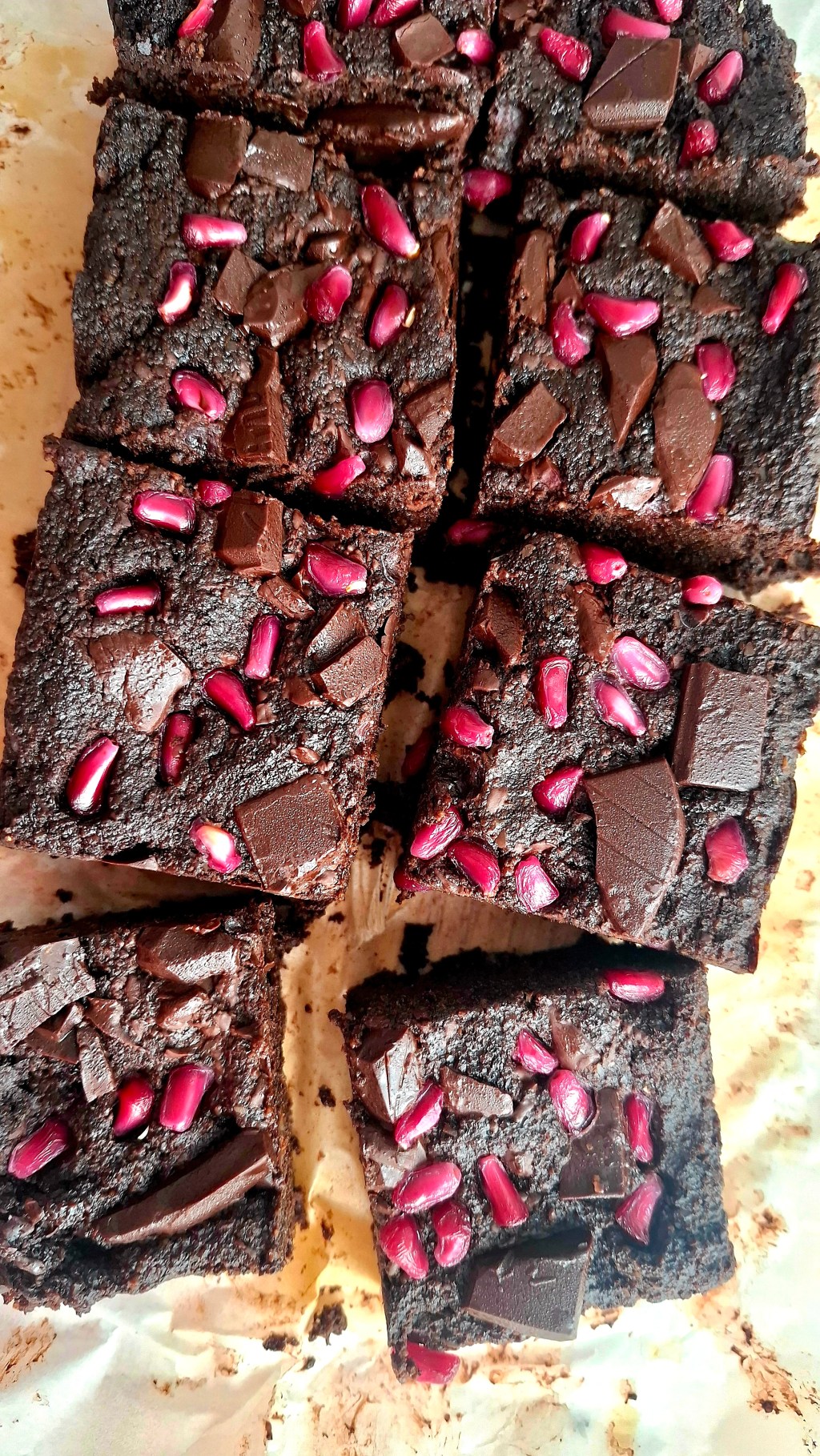 FUDGEY BANANA BROWNIES