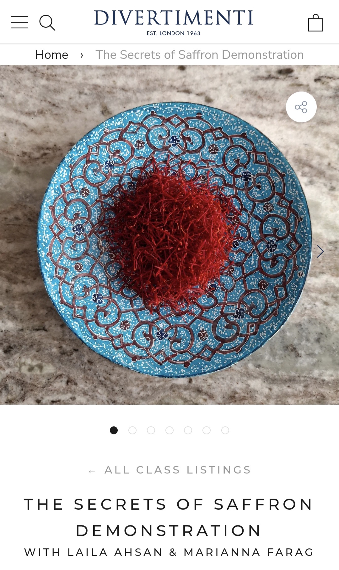 SECRETS OF SAFFRON